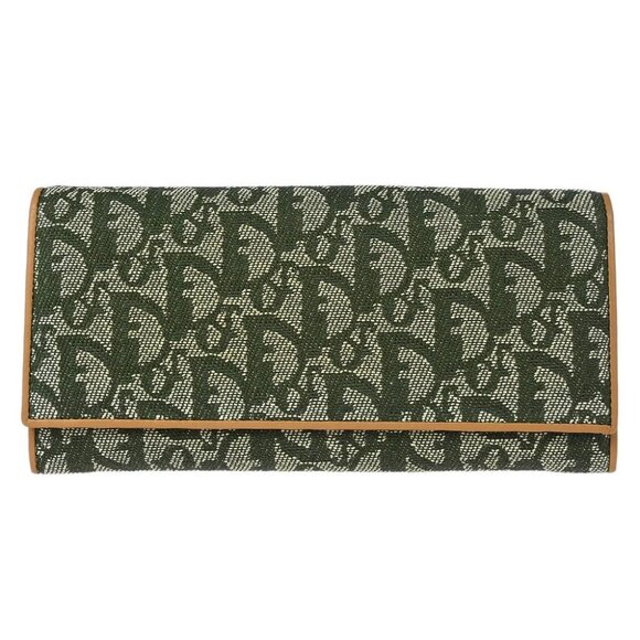 Christian Dior Green Trotter Wallet MC1011 166387 - Picture 1 of 7